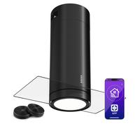 Cooker Hood Island Cooker Extractor Hood 40 cm Kitchen Ceiling Hood Steel Black [EEK: A]