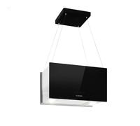 Cooker Hood Island Cooker Extractor Hood 60 cm Kitchen Ceiling Hood Steel White [EEK: A]