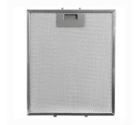 Cooker Hood Metal Grease Filter, Cooker Hood Metal Mesh Grease Filter for Kitchen Extractor Fan Vent, Universal Mesh Hood Vent Filter 305 x 267 x 9mm