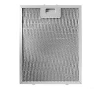 Cooker Hood Metal Grease Filter, Universal Metal Grease Filter for Cooker Hood 2 Pack, Mesh Cover Kitchen Metal Cooker Hood Filter -340x280x9mm(2pcs)