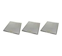 Cooker Hood Metal Mesh Grease Filters 270mm x 320mm 3 Pack Compatible with AEG Beko Belling Replacement 07026755 Vent Grid