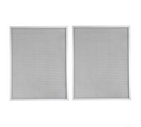 Cooker Hood Replacement Filters 2 Pack 162x244mm 5-Layer Aluminium Anti-Grease Mesh Design