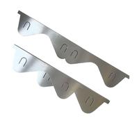 Cooker Protector - Oven Crack Protector | Adjustable Stainless Steel Heat Resistant Kitchen Stove Protector Prevents Food Leftover Spillage for Safety and Easy Cleaning