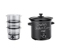 (+ Cooker) Russell Hobbs Food Collection Compact Food Steamer