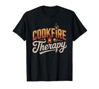 Cookfire Therapy Overland Camp Cook Stress Relief Outdoor T-Shirt