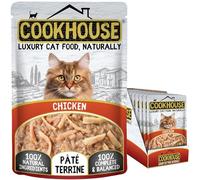 COOKHOUSE Chicken Pâté Terrine Cat Food - 18 x 70g
