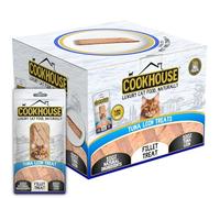 COOKHOUSE 100% Pure Whole Tuna Loin Fillet Luxury Cat Treats - 24 x 30g Pouches - 100% Natrual - Grain Free - High Protein - Low Fat Cat Snack