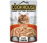 COOKHOUSE Chicken Pâté Terrine Cat Food - 18 x 70g
