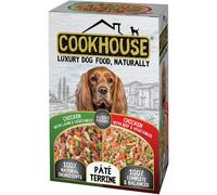 COOKHOUSE Chicken with Lamb and Beef Pâté Terrine Dog Food - 6 x 100g