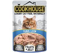 COOKHOUSE Tuna Loin Fillets in Jelly Cat Food - 18 x 70g