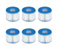 CookiBlend Replacement Filter Cartridge For Intex S1 29011E For Pure Spa Swimming Pools Replacement Part Accessories(6 Pack)