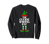 Cookie Baking Elf Christmas Matching Family Baking Team Xmas Sweatshirt