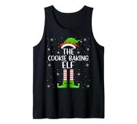 Cookie Baking Elf Christmas Matching Family Baking Team Xmas Tank Top