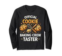 Cookie Baking Taster Funny Baking Sweet Tooth Long Sleeve T-Shirt