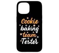 Cookie Baking Team Tester Baking Gingerbread Christmas Case for iPhone 15