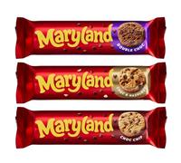 Cookie Bundle Pack - Maryland Double Chocolate, Caramel & Choco Chip Cookie 200g x Pack of 3