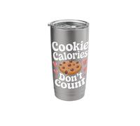 Cookie Cookie Calories Don't Count Stainless Steel Insulated Tumbler