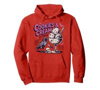 Cookie & Cream Ice Cream Butcher and Blackbird Book Lover Pullover Hoodie