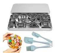 Cookie Cutter 30 x Baking Stainless Steel Dessert Maker