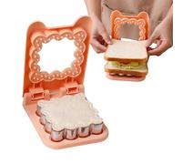 Cookie Cutter Bread Sandwich Maker - Sealer Cutter for Making Sandwiches, Sandwich Making Cutter, Cookie Cutter for School, Picnics, Holidays, Cam