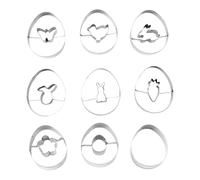 Cookie Cutter Easter - Stainless Steel Baking Accessories | Pressable Cookie Mold - for Bakers Parents Beginners Home Party Classroom Activity School Project Community Group
