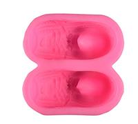 Cookie Cutter Fondant Cake Mold Food-Grade Silicone Christmas Cookie Cutter Moulds Cute Sneakers Shape Environmentally Resin Caing Molds