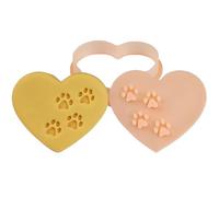 Cookie Cutter - Fondant Mold | Baking Tool - Heart Shaped Baking Cutter for Frosting Cake Decorating and Cookie Pressing Ideal for Dog Treats Birthday Snacks and