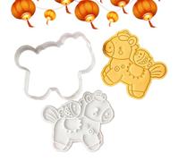 Cookie Cutter,Horse Easy Release Baking Supplies | Year of The Horse Cookie Cutter Shaper,for Dough Pastry Pie Home Kitchen Apartment Party New Year Spring Festival Beginners