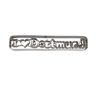 Cookie Cutter I Love Dortmund City Baking Word Fan Football