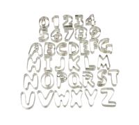 Cookie cutter Number Moulds Steel Baking Shapes Durable Long-lasting Food-safe