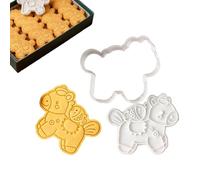 Cookie Cutter,Pastry Accessories with Easy Release | 2026 New Year Cookie Molds | For Desserts Sweet Cakes Kitchen Home Parties New Year Festival