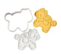 Cookie Cutter Shapes,3D Printed Non-Stick Molds | Year of The Horse Cookie Cutter Shaper | for Pastry Pie Dessert Home Kitchen Dorm Bakery Shop Party Spring Festival Family