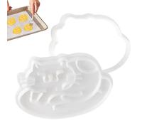 Cookie Cutter Shapes,Kitten Shape Cookie Mold,Non-Stick Cookie Stamp - Thick Cat Shape Cookie Cutter, Home Kitchen Supplies, Restore