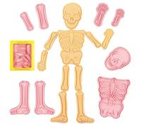 Cookie Cutters 3D Skeleton Set Cookie Cutter Children Halloween Party Bags Children for Halloween Party (Halloween)