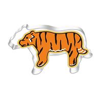 Cookie Cutters Biscuit Moulds Animal Tiger Stainless Steel Material Cookie Molds Baking Accessories for Baking Stainless Steel Biscuit Cutters