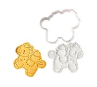 Cookie Cutters - Christmas Cookie Cutters - Set of Festive Cake Shapes for Biscuits in Stainless Steel | Kitchen Tools for Christmas Treats, Cookies, Pastries, Parties