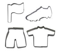 Cookie Cutters Football Fever Set 4 Pieces Städter Baking Football Jersey