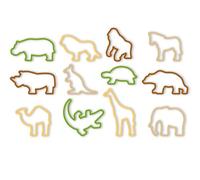 Tescoma Cookie Cutters, 12 Pcs Zoo Delicia Kids, Assorted, 32.3 x 4.3 x 9 cm
