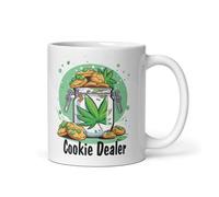 Cookie Dealer Cannabis Mug - Funny Stoner Gift for Best Friend or BFF
