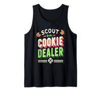 Cookie Dealer Scout for Girls Sorry Can't Cookie Season Kids Tank Top