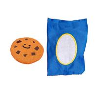 Cookie Dog Toy,Cute Interactive Puppy Teething Plush | Sniff Enrichment Toys, Soft Outdoor Dog Puzzle, Dog Digging Toy for Small Medium Large Dogs