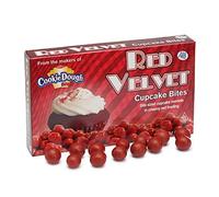 Cookie Dough Bites Peanut Red Velvet Cupcake Box 88 g (Pack of 4)