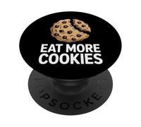 Cookie Eat More Cookies Food PopSockets Adhesive PopGrip