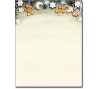 Cookie Exchange Christmas Holiday Letterhead Paper - 80 Sheets
