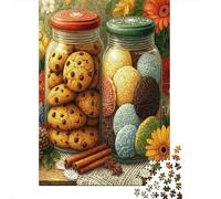 Cookie Jar Display Puzzles 1000 Piece for Adults Game for The Whole 38x26cm/1000pcs
