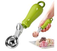 Cookie Ladle,Stainless Steel Spring Cookie Spoon - Ice Cream Dispenser Hanging Kitchen Gadget For Pastry Restaurant Family Restaurant Commercial Buffet Fruit Meeting