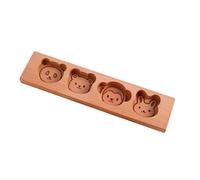 Cookie Mold, Stamp, Cartoon Baking Cutter, Wooden Pastry Tool 11.81x2.76 Inches for Fondant, Chocolate, Wedding Cakes, Birthday Treats, Food Bloggers, Home Bakers, Cooking Class, Kitchen Fun