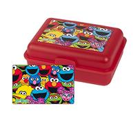 Cookie Monster Lunch Box, Separable Compartments, Sesame Street Lunch Box