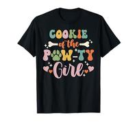 Cookie Of The Pawty Girl Dog Aunt Family Matching T-Shirt