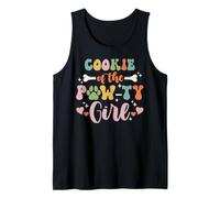 Cookie Of The Pawty Girl Dog Aunt Family Matching Tank Top